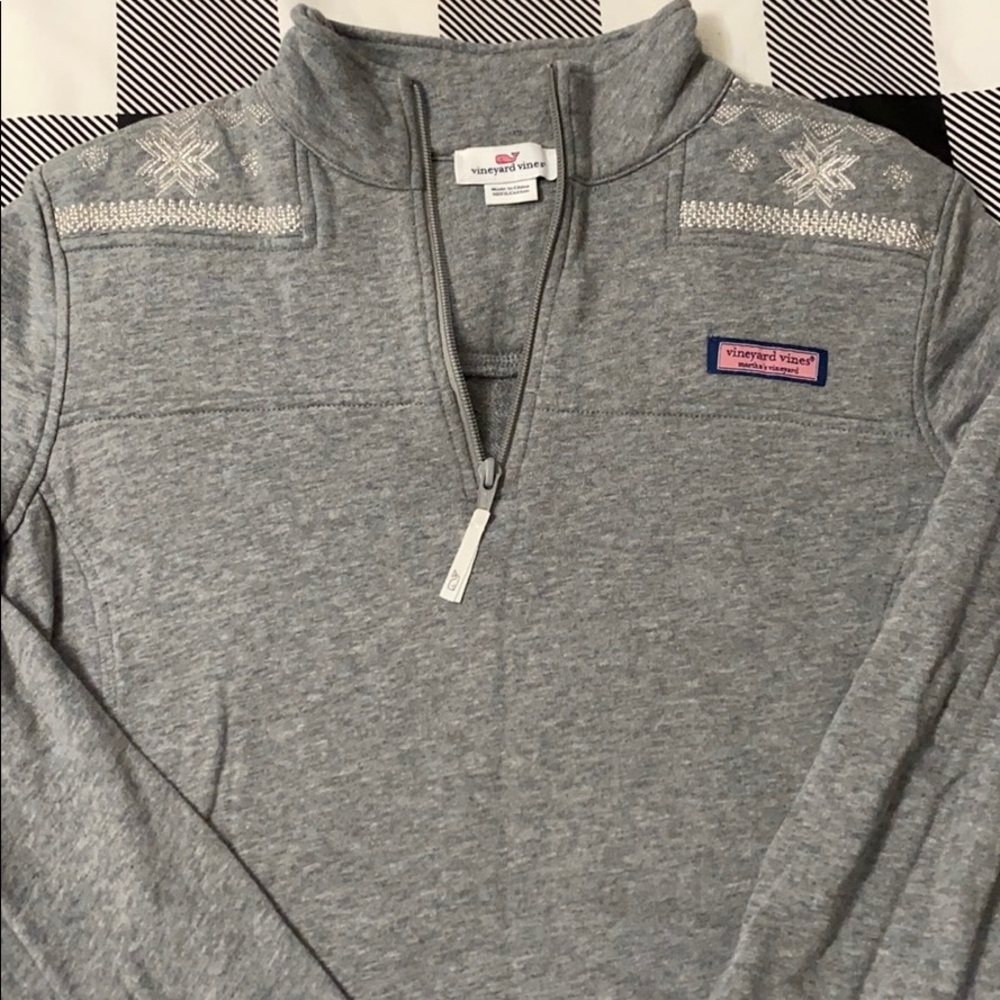 Snowflake shep shirt